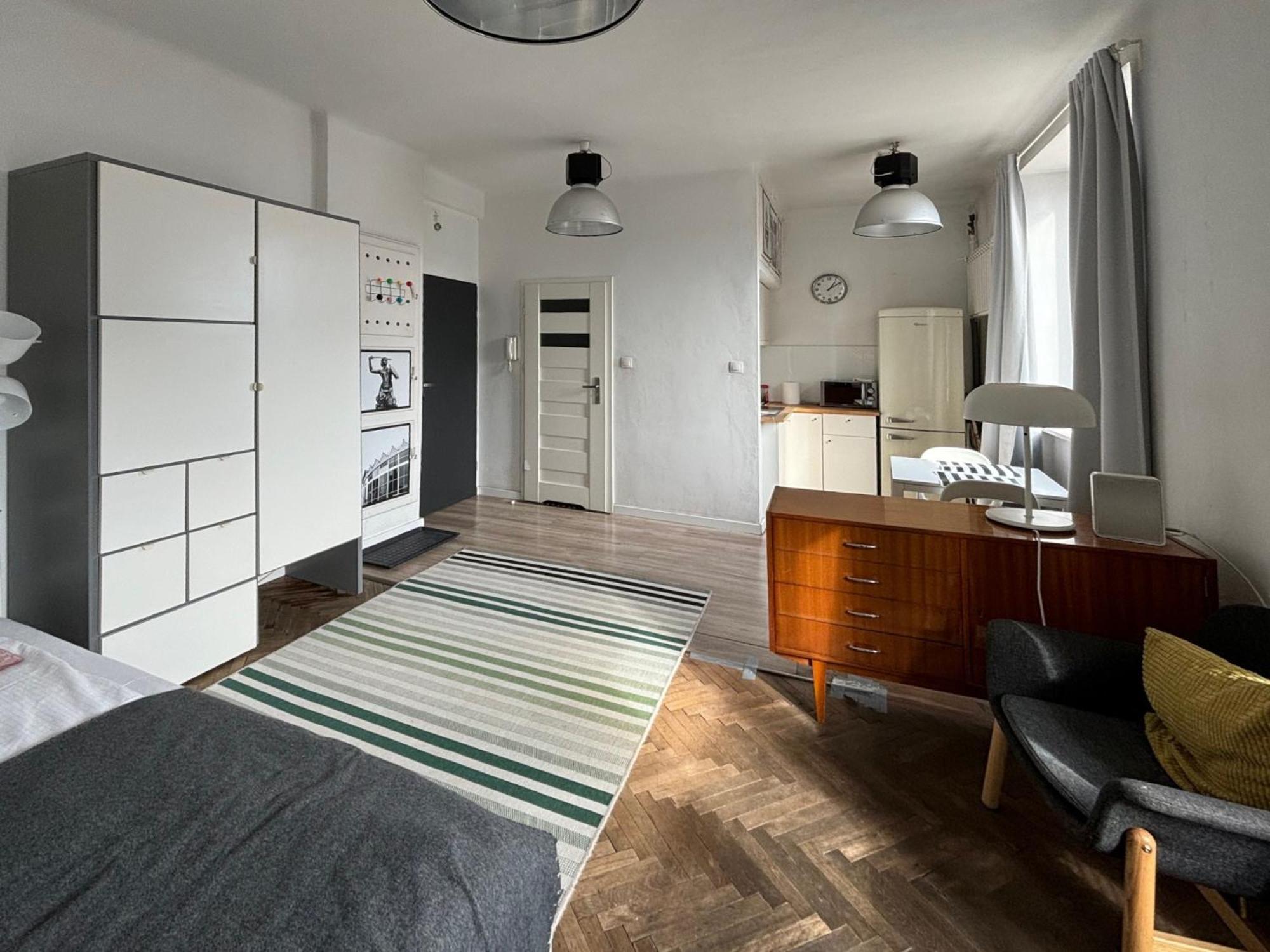 Apartament Przy Rotundzie Warschau Exterior foto