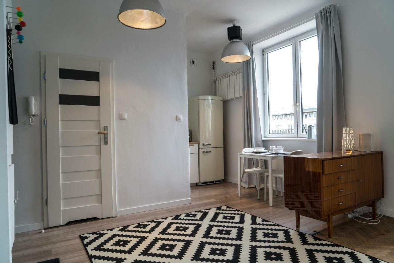 Apartament Przy Rotundzie Warschau Exterior foto